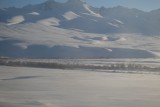 De boomgrens ligt blijkbaar op 2450 meter hoog. Er is een rivier.