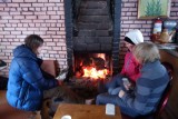 Onze haard is net aangestoken.