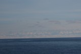 Het meer Issyk-Kul (zuidzijde).