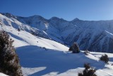 Oruu Sai- en de Adygene vallei met pieken van + 4000 meter