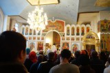 Kerstviering in de Russisch-Orthodoxe kathedraal van Biskek