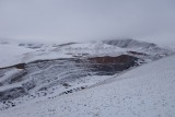 De openluchtmijn getrokken op 3200 meter hoogte. Je ziet er nog 2 achter.