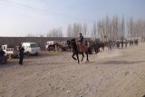 Een testrit op een sterk en snel paard.