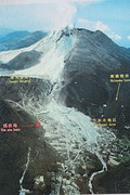 Heisei Shinzan in 1993. Ik sta op het rode punt.