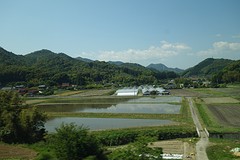 Onderweg in de streek van Hiroshima.