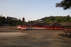 Miyajima is een boedhistische gebedsplaats uit de 11e eeuw.