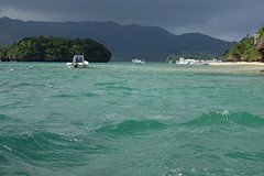 Kabira bay. Voor deze foto heb ik het.