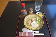 Ishigaki soba. Het is de laatste keer dat ik dit Japans basisgerecht eet.