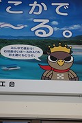 Dit kwaad vogeltje is de mascotte van de Yaeyama eilanden.