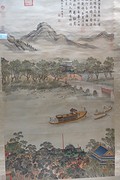 een chinees schilderij met italiaanse invloeden uit de 17e eeuw.