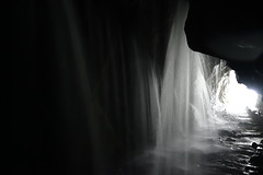 De laatste foto van het waterscherm in de tunnel.