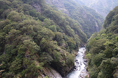 Taroko national park dieper in het park