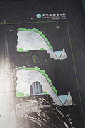 Schema van de watertunnel met de voortdurende waterinfiltratie.