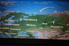 We vlogen boven het Baikalmeer, dat ik eigenlijk graag wou zien.