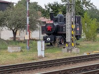Een locomotiefje uit de Sovjet tijd