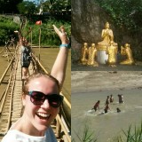 Bamboo bridge