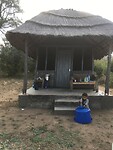 Ons huisje in het wildpark