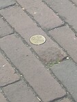 Munt in de straat.