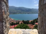 Meer van Ohrid vanuit burcht