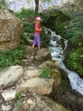 wandeling naar waterval