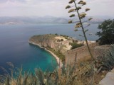 Uitzicht Nafplio, vanaf kasteel