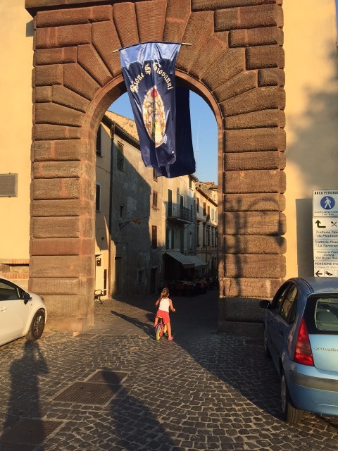 Bolsena op de fiets