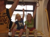 Kunstjes doen in de tram , Turijn