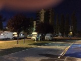 Parkeerplaats camping in turijn
