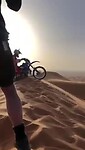 Op de motor naar de top in Erg Chebbi