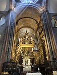 Binnen in de Kathedraal van Santiago de Compostela