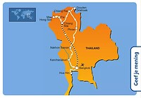 De geplande reis
