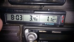 Brrr, koud hier in de ochtend