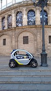 Spaanse politieauto