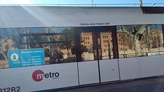 Met de metro terug naar de camping
