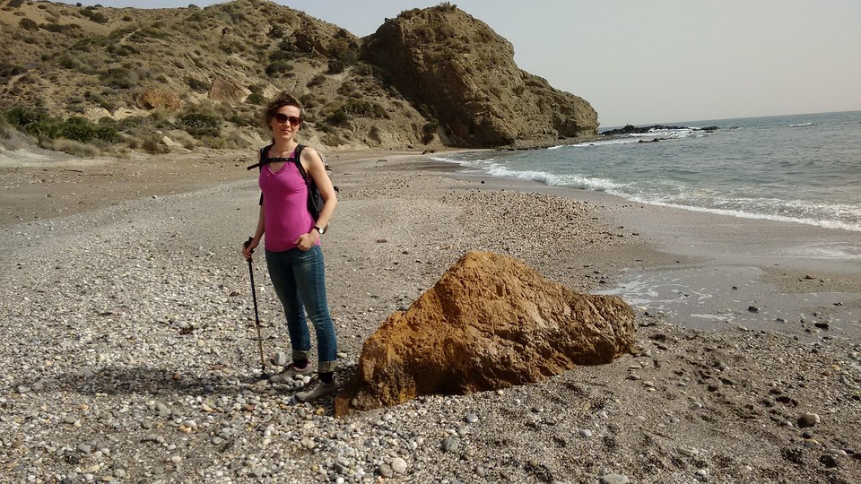 Wandeling naar het strand bij Sopalmo