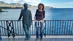 Op het Balcon d'Europa in Nerja