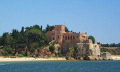 Aan het strand bij Ferragudo