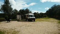 We hebben de hele camping verdieping voor ons zelf!