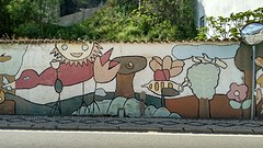 Muurschildering Aljezur