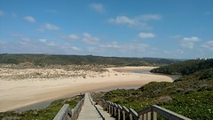 Zicht op Praia do Amoreira