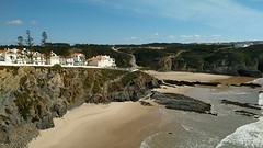 Zicht op Zambujeira do Mar