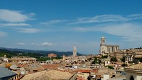 Uitzicht vanaf de Passeig de la Muralla 1