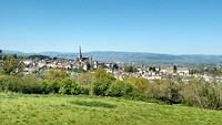 Uitzicht op Autun