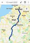 route 12 maart