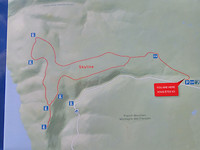 kaart skyline trail