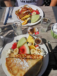 ontbijt bij biarriz restaurant dat erbij hoort