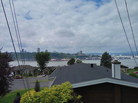 VN de overkant van Québec city genomen