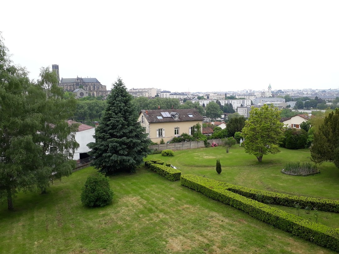 Mijn uitzicht over Limoges Foto Bart’s camino