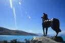 Standbeeld Collie @ Lake Tekapo, NZ