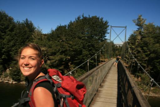 Walking part of the Keppler Track near Te Anau